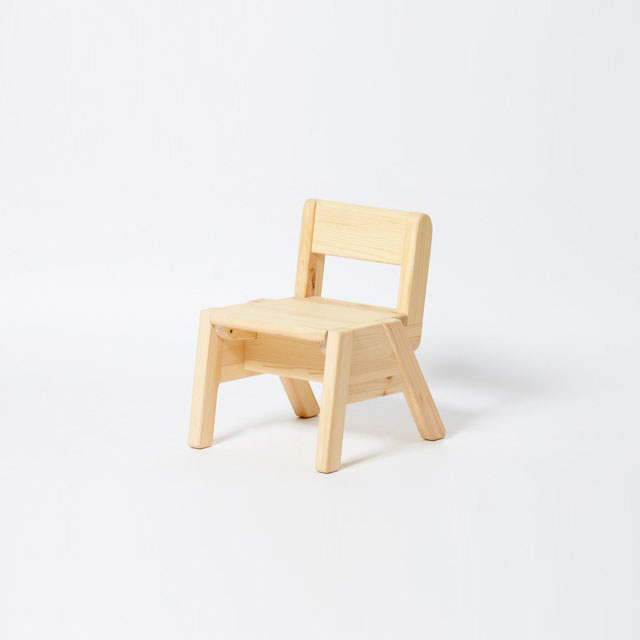ナカヤマ木工製作子ども用椅子